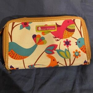 Lily Bloom Bird Double Wallet